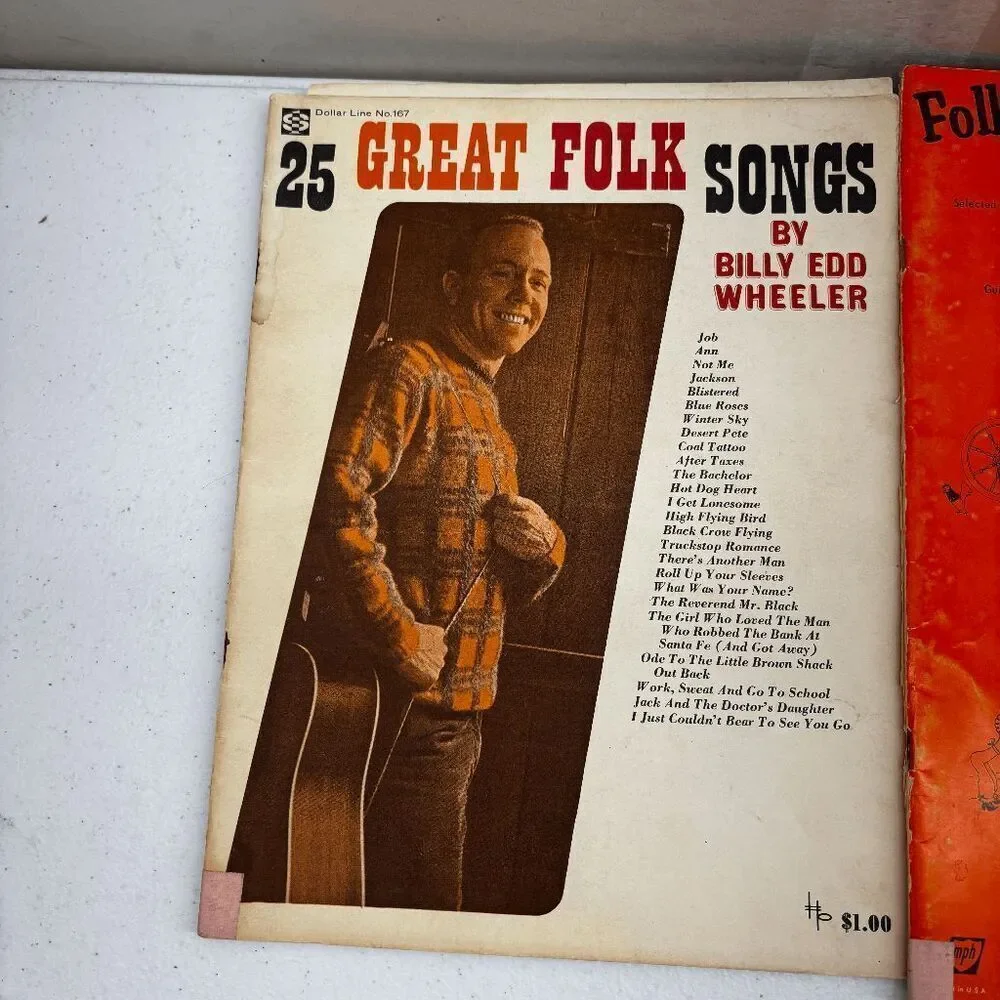 Folk Songs for Young‎ Folk Great Folk Songs Hootenanny Song Book Sheet Music